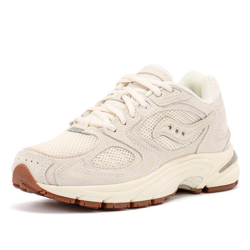 Saucony Grid Jazz 9 Suede Ivory Sneakers