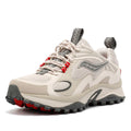 Saucony Grid Aura X Dove/Red Sneakers