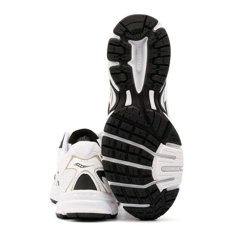 Saucony Millennium White/Gold/Black Sneakers