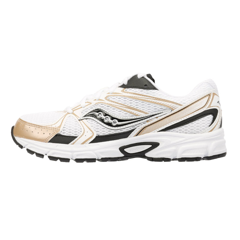 Saucony Millennium White/Gold/Black Sneakers