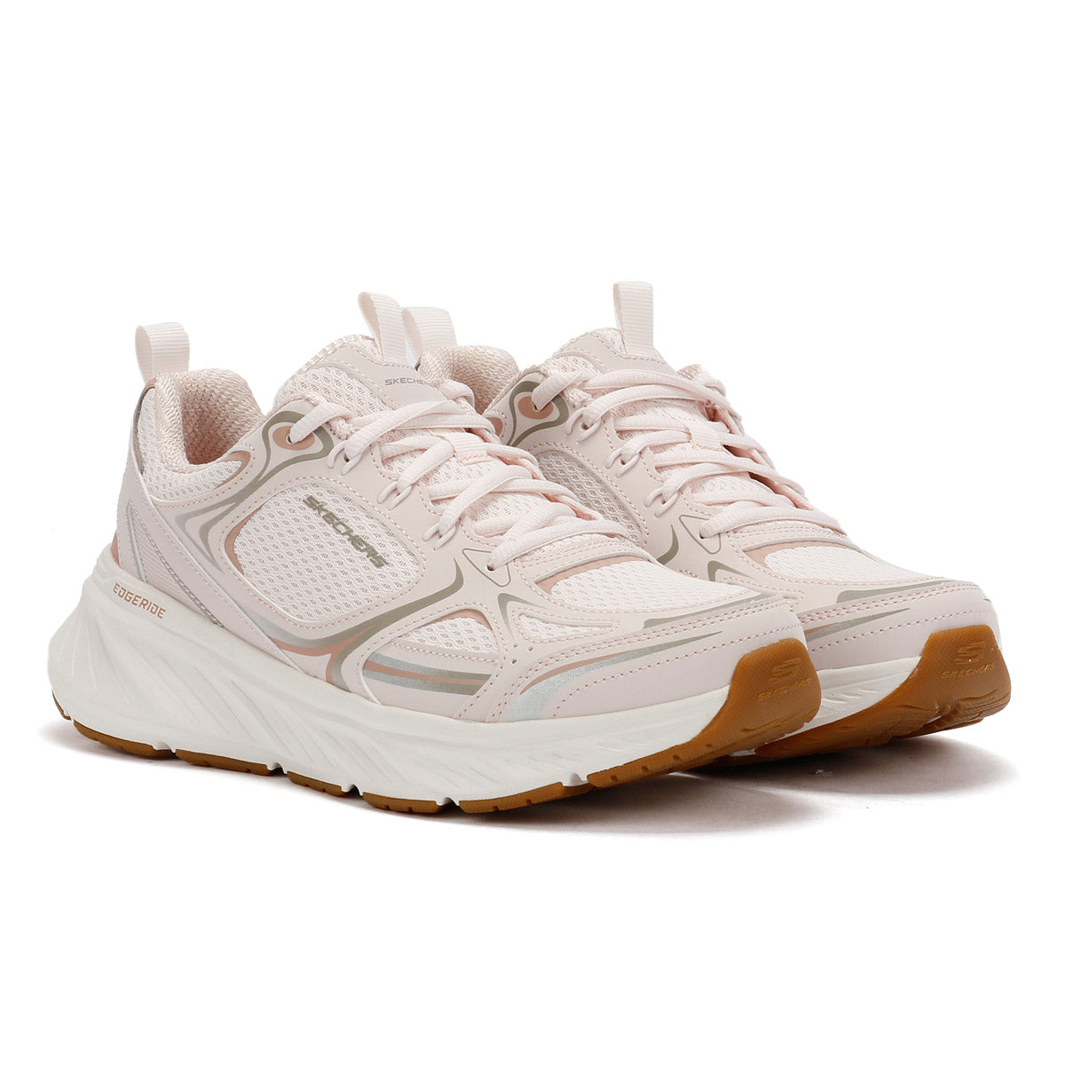 Skechers Edgeridge Women's Silver Eclipse Pink Sneakers