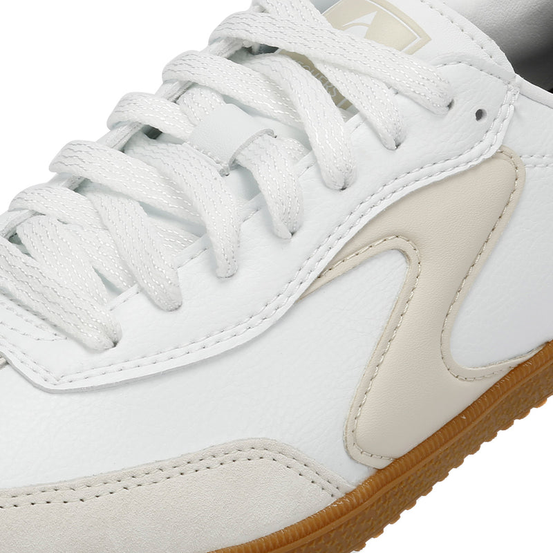 Skechers Hotshot Kickoff Leather Women's White/Natural Sneakers