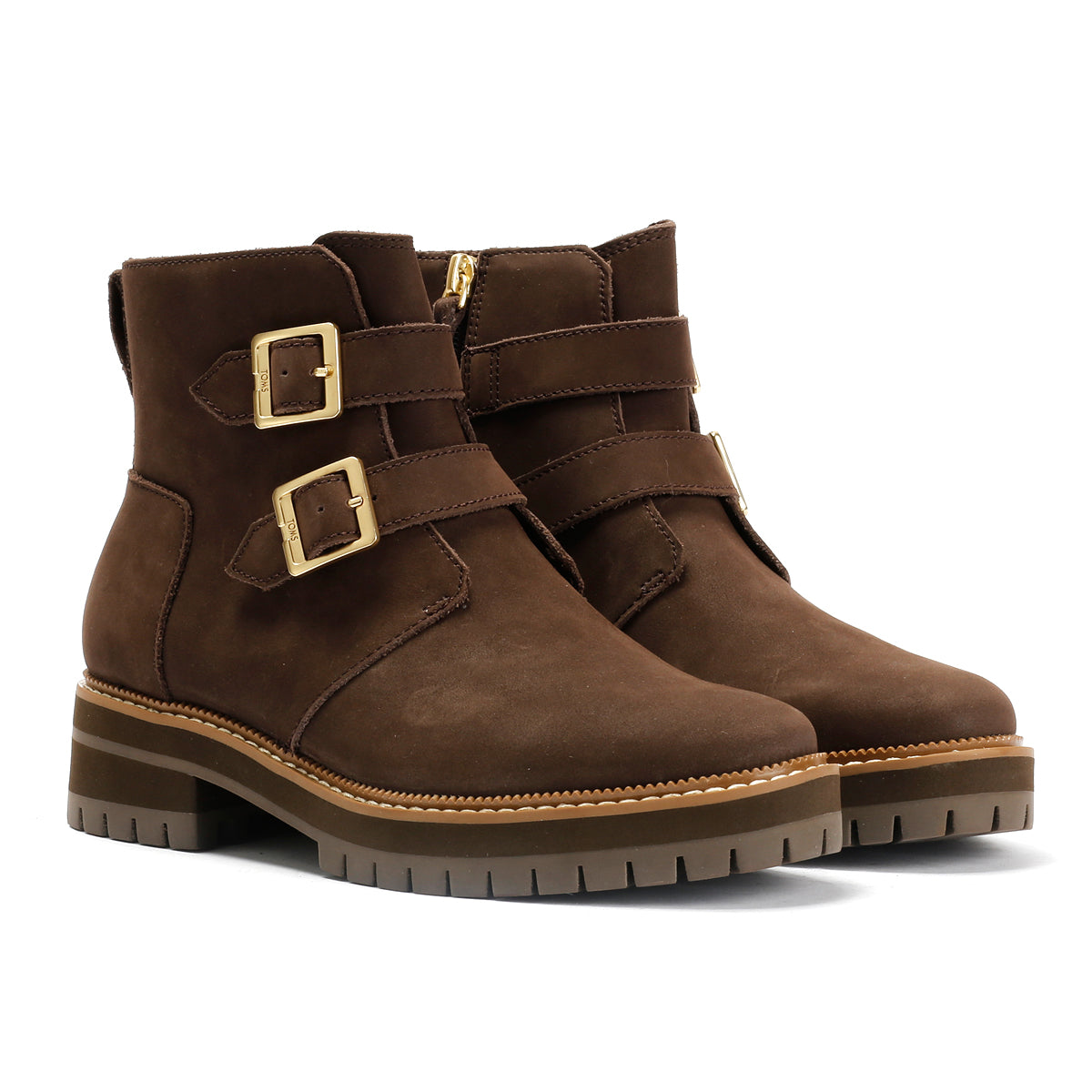 TOMS Simone Nubuck Women's Chocolate Boots
