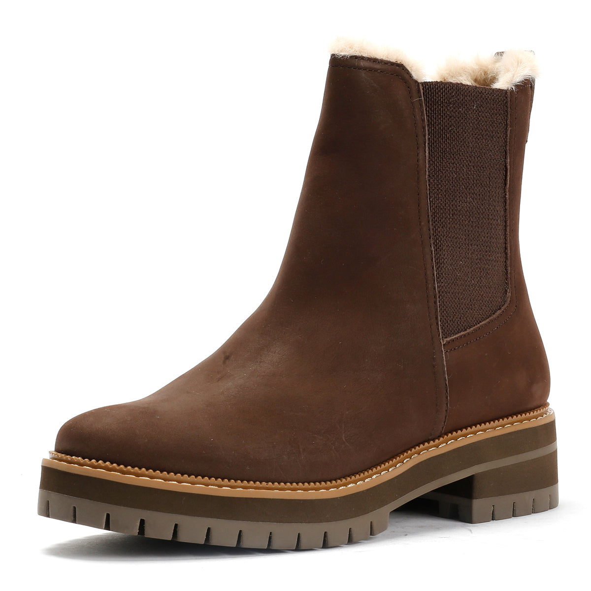 TOMS Bennet Nubuck Women's Chocolate Brown Boots