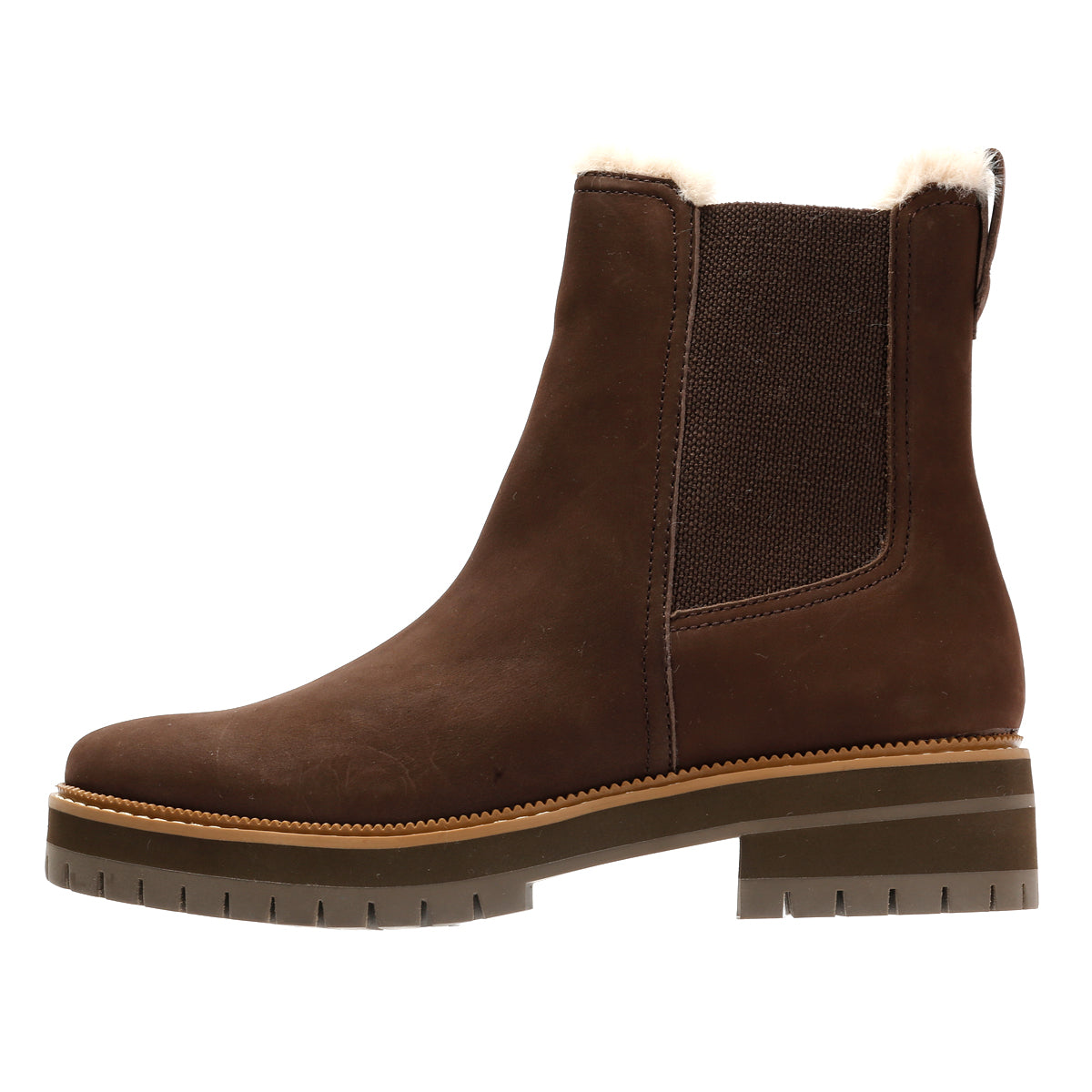 TOMS Bennet Nubuck Women's Chocolate Brown Boots