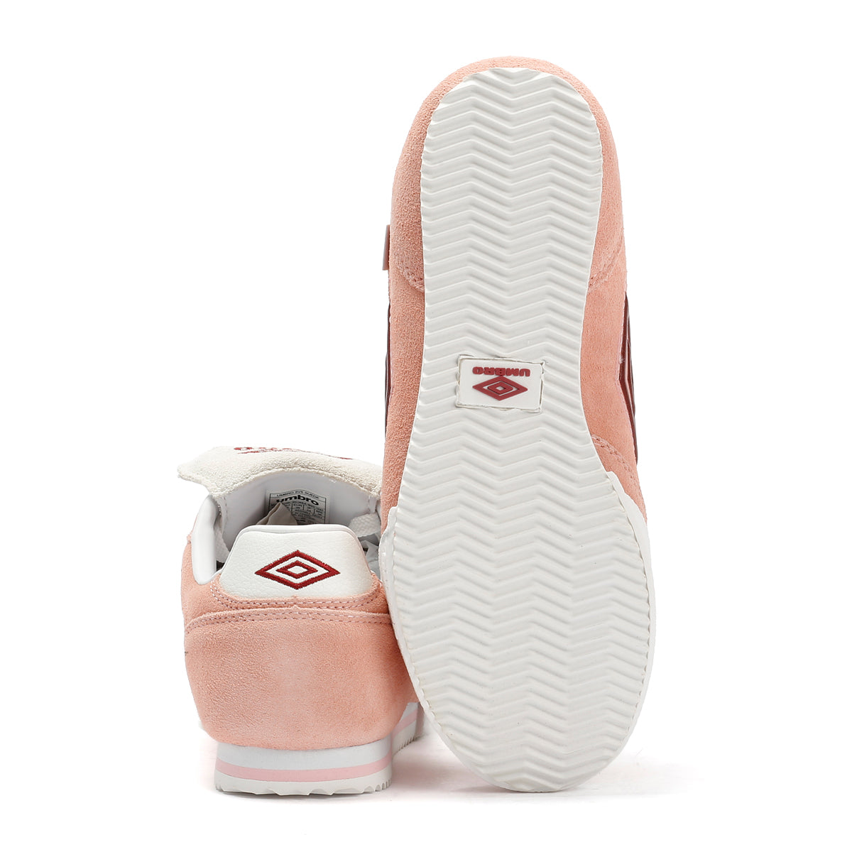 Umbro 5V5 Suede Women's Impatients Pink/Red Dahlia Sneakers