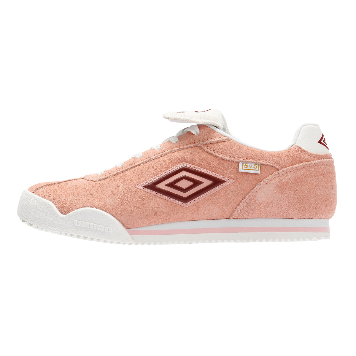 Umbro 5V5 Suede Women's Impatients Pink/Red Dahlia Sneakers