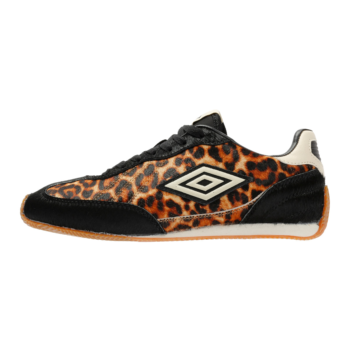 Umbro Clayton Women's Leopard Black Sneakers
