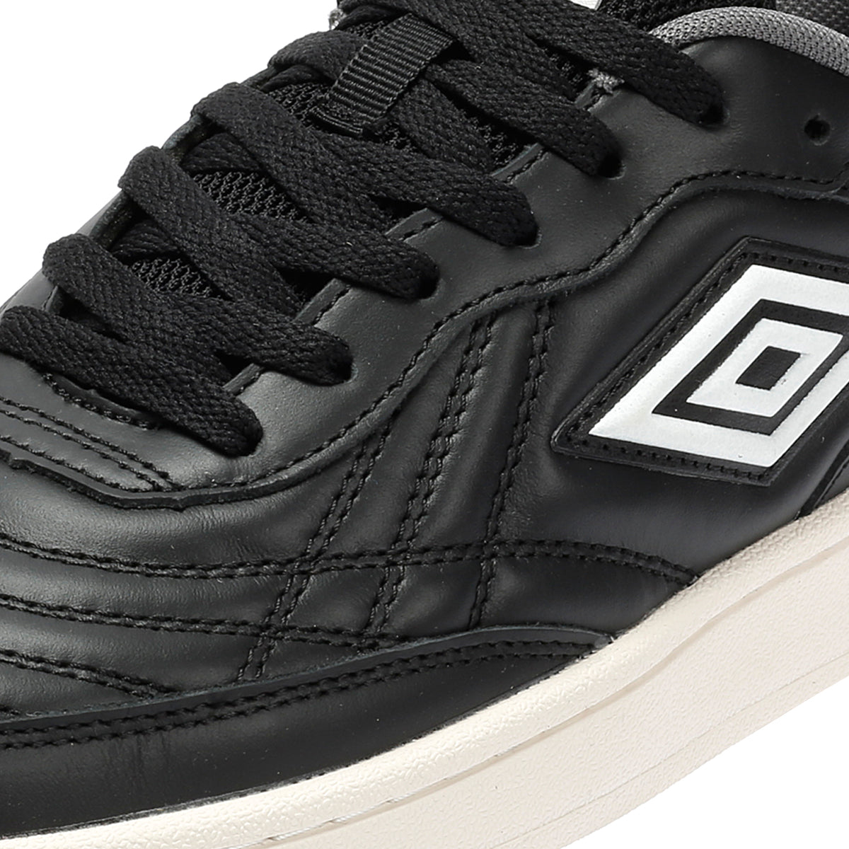 Umbro Clayton Leather Men's Black/Castlerock/White Sneakers