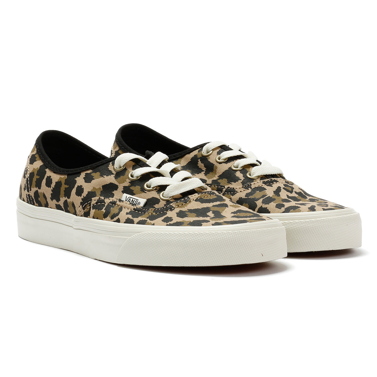 Vans Authentic Canvas Women's Leopard Black/Insense Sneakers