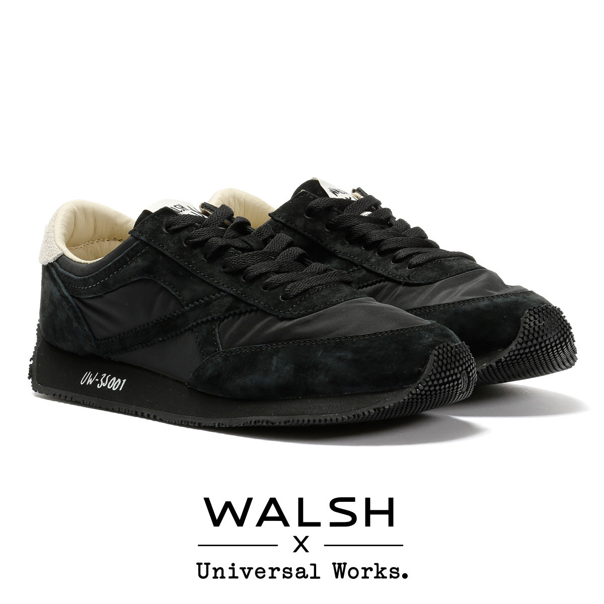 Walsh Tornado Men's Black Sneakers