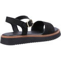 Hush Puppies Cassie Nubuck Women's Black Sandals