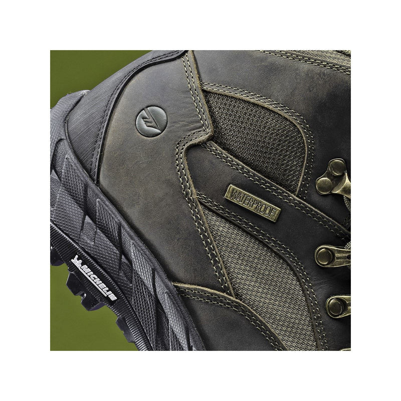 Hi-Tec Euro Trail Leather Men's Khaki Hiking Boots