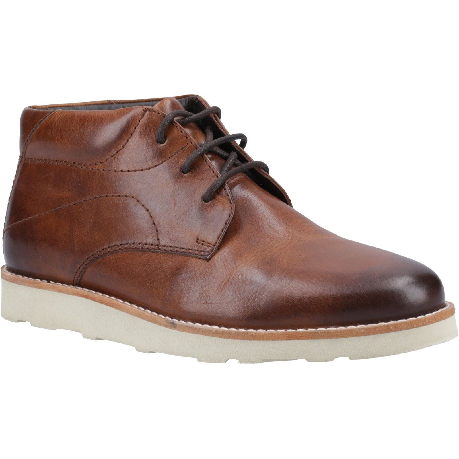 Hush Puppies Kennedy Leather Men's Tan Boots