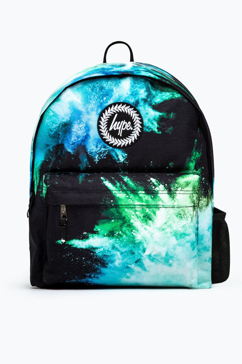 Hype Iconic Boy's Blue/Green Chalk Dust Backpack