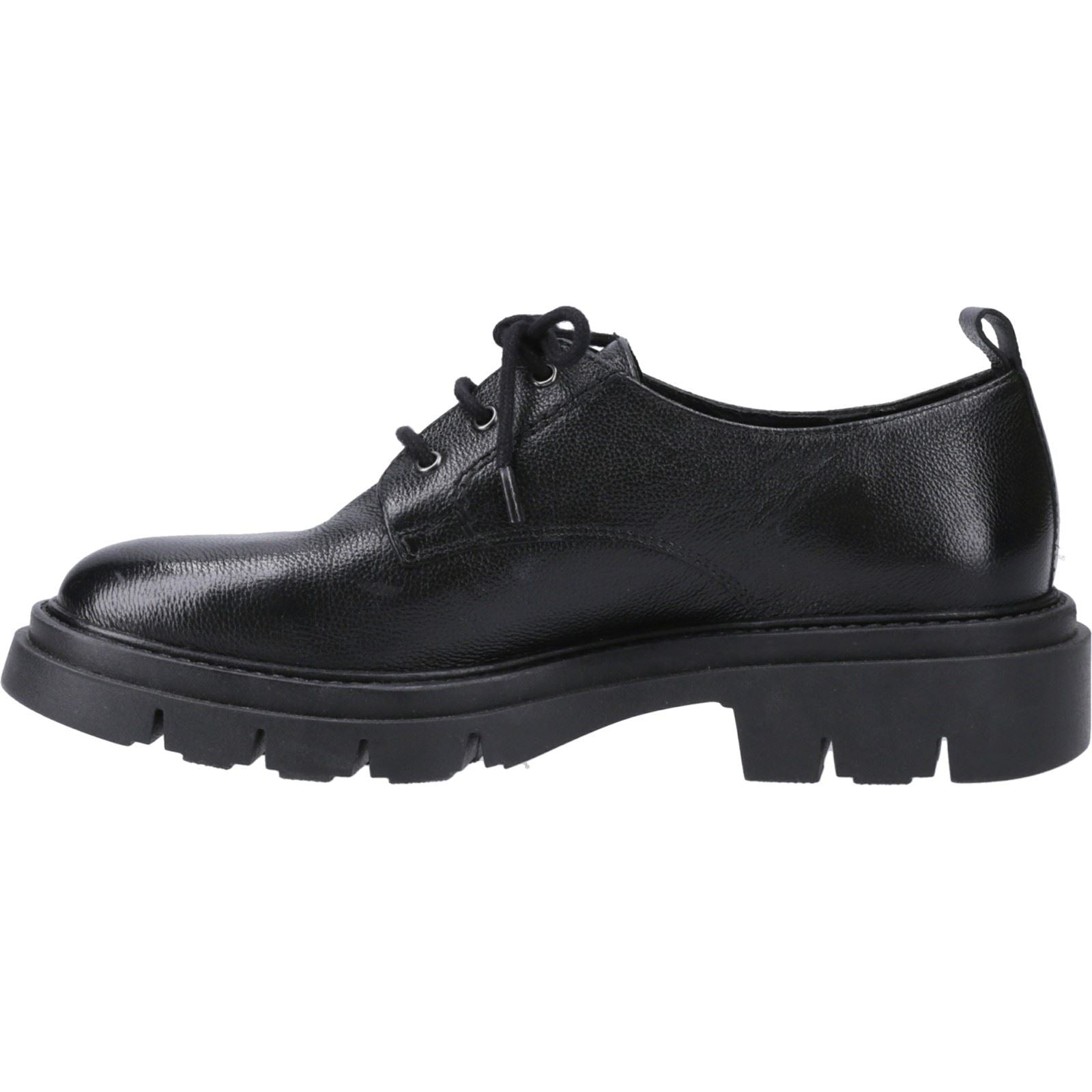 Hush Puppies Ruby Leather Women's Black Shoes