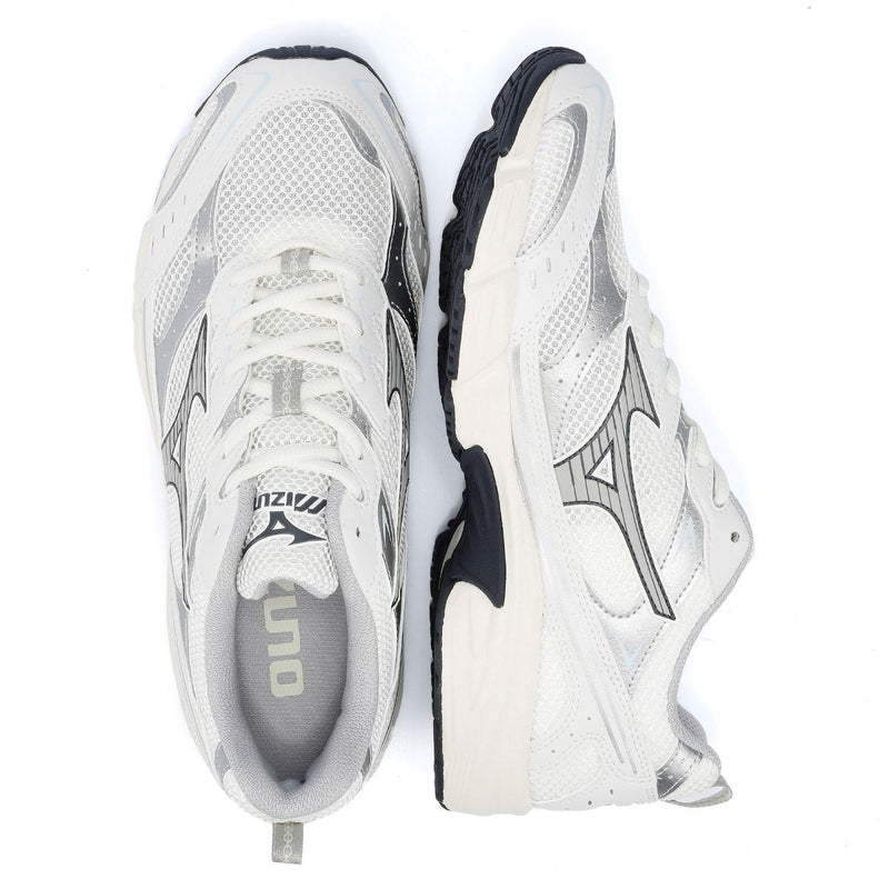 Mizuno MXR Sport White/Silver Sneakers