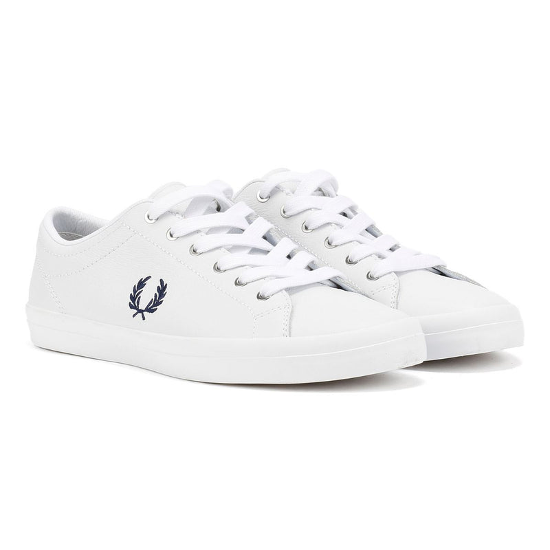 Fred Perry Baseline Leather Men's White/Navy Sneakers