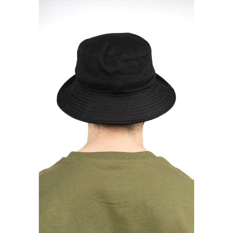 Caterpillar Cotton Unisex Adults Black Bucket Hat