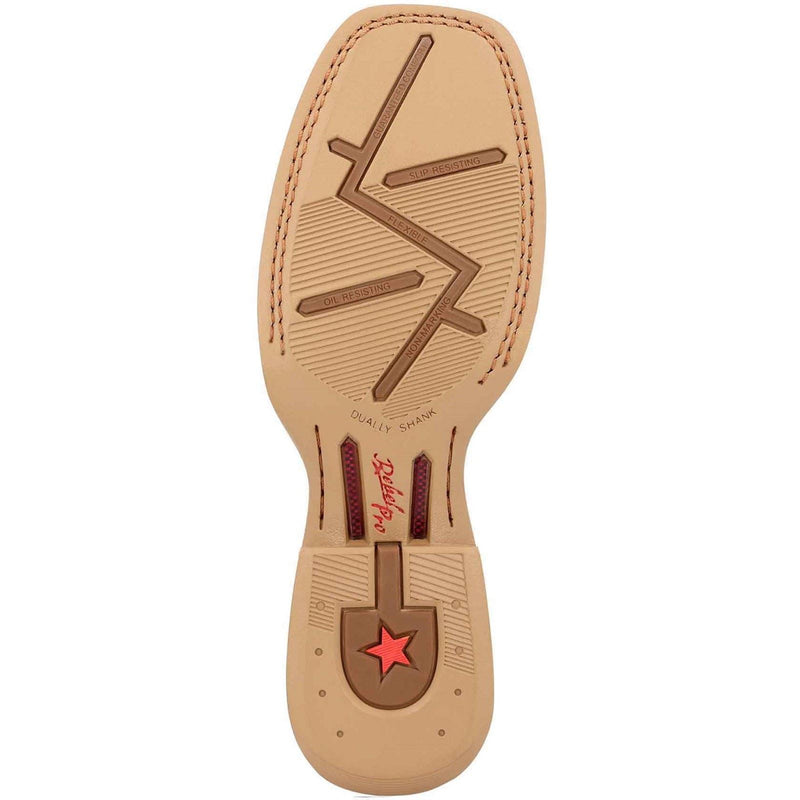 Durango Rebel Pro Leather Men's Worn Brown/Chili Pepper Boots