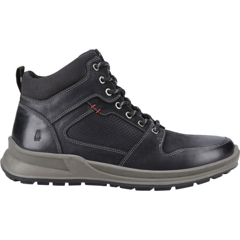 Hush Puppies Arnie Leather Men's Black Boots