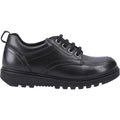 Hush Puppies Keeley Leather Girls's Black Lace-Up Shoes