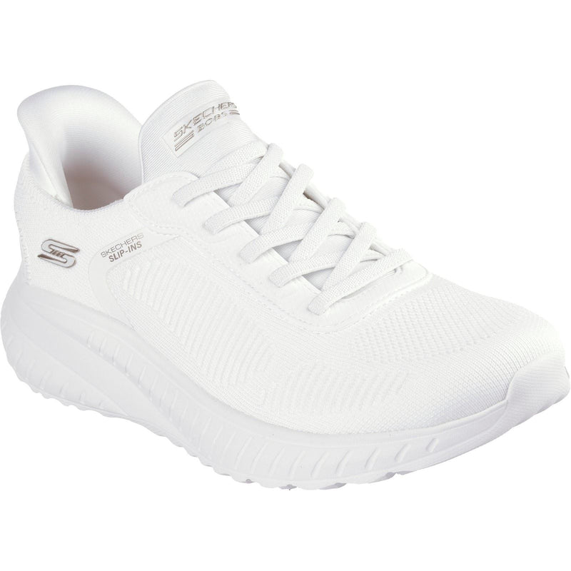 Skechers BOBS Sport Squad Chaos Textile Women's Off White Sneakers