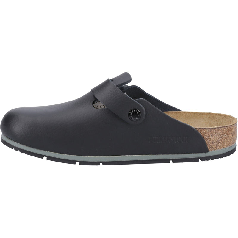 Birkenstock Boston Pro Leather Women's Black Clogs