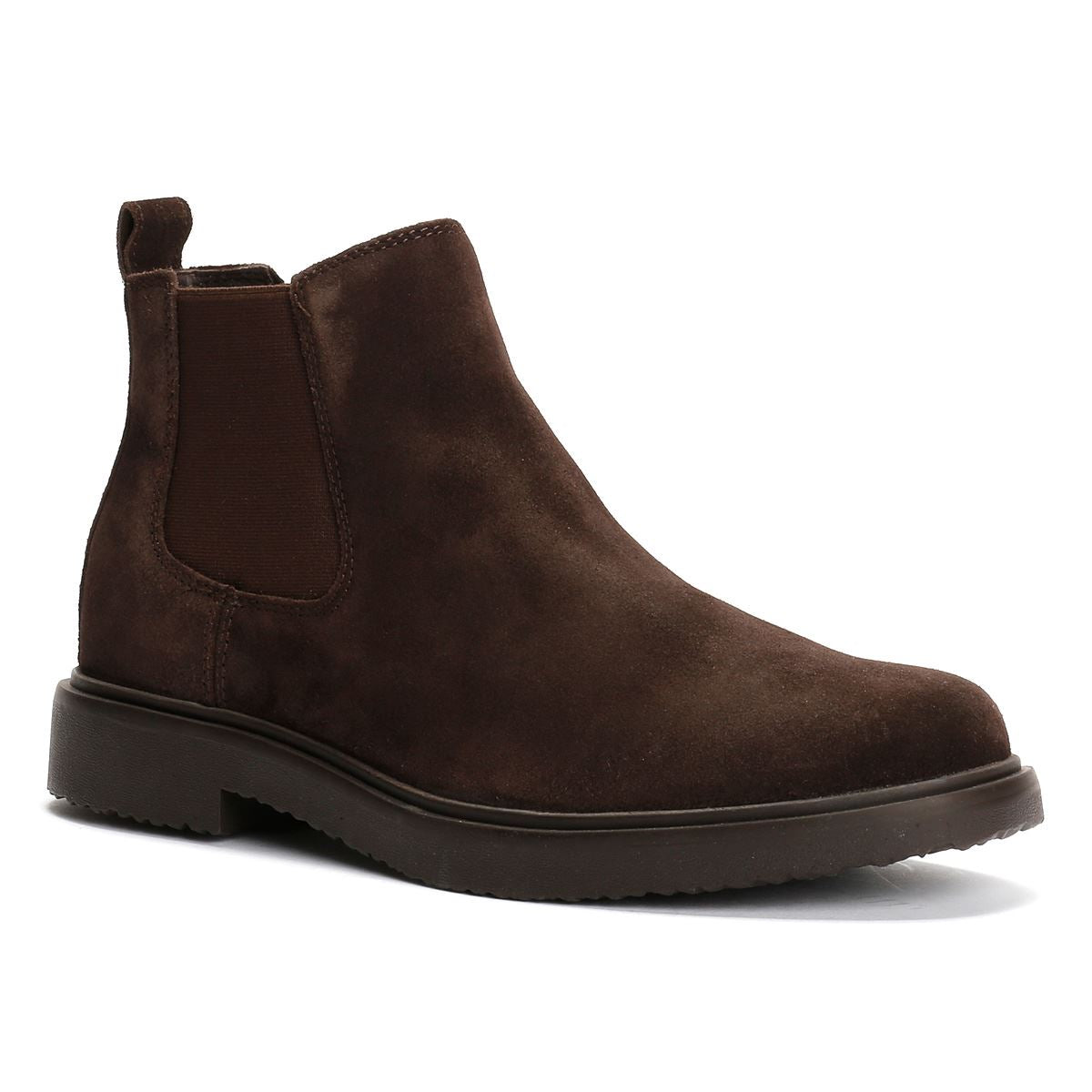 Geox Massimiano B Suede Men's Dark Brown Boots