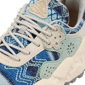 Flower Mountain Kotetsu Knit Women's Blue Aztec Sneakers