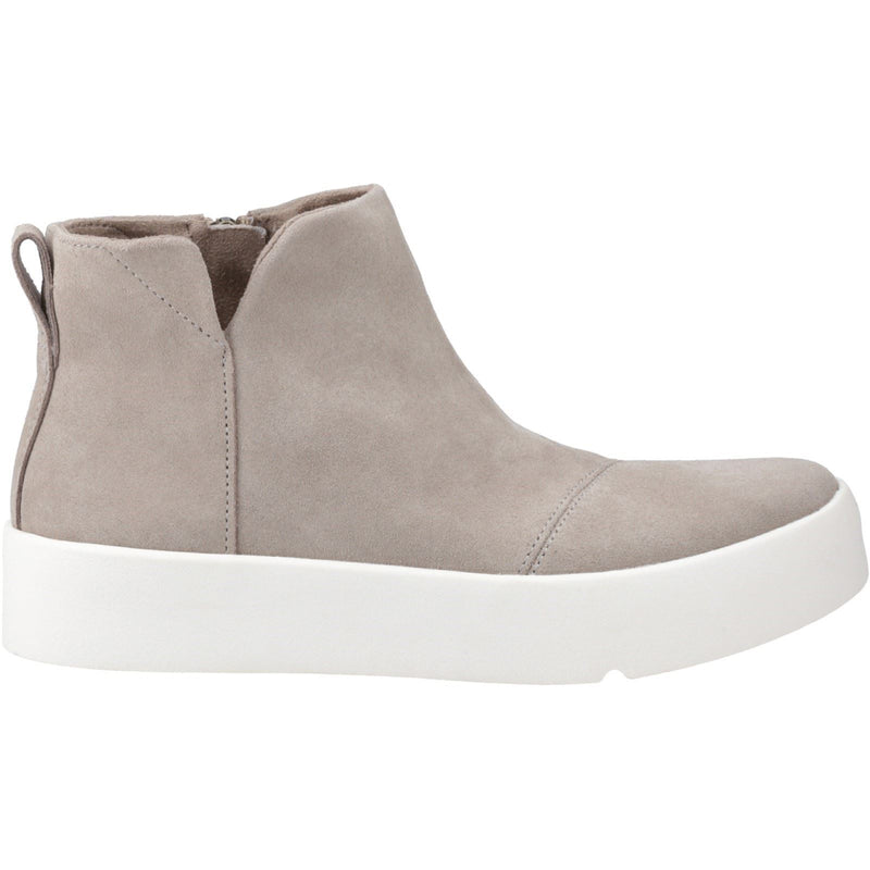 TOMS Verona Mid Leather Women's Taupe Boots