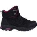 Hi-Tec Jackdaw Mid WP Synthetic Women's Black/Burgundy Hiking Boots