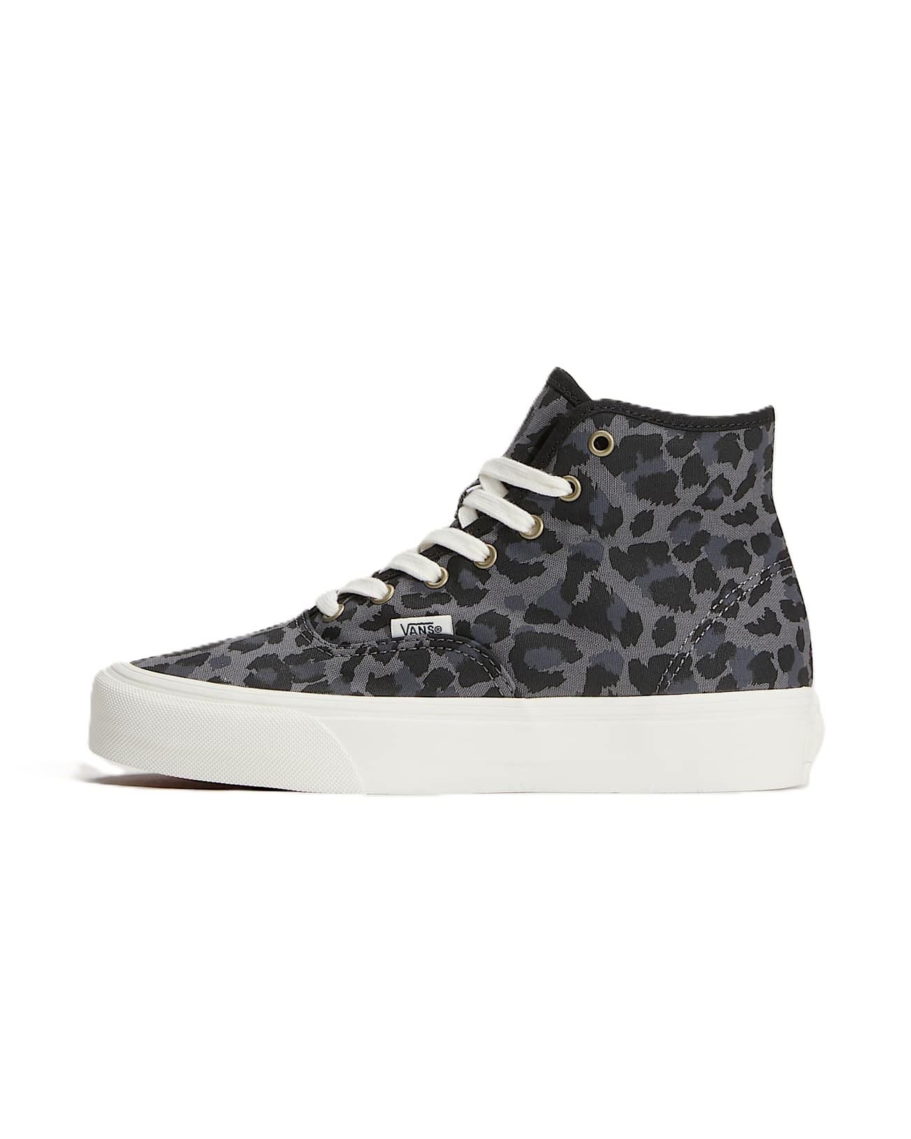 Vans Authentic Hi 2.0 Canvas Women's Leopard Black/Pew Sneakers