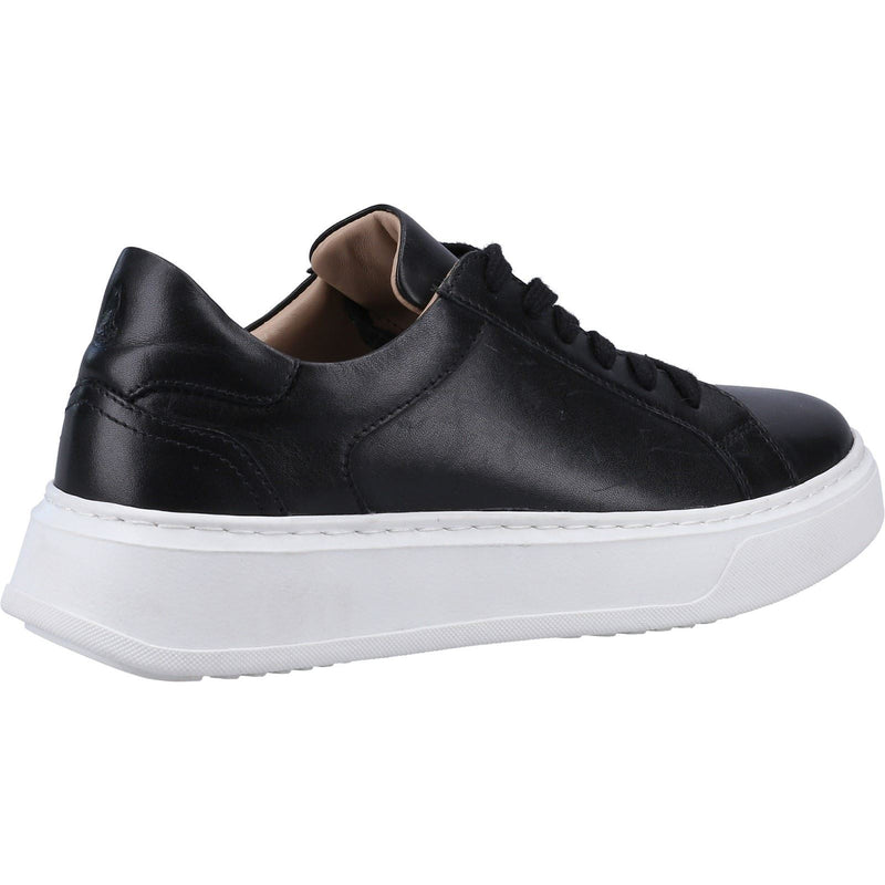 Hush Puppies Camille Leather Women's Black Sneakers