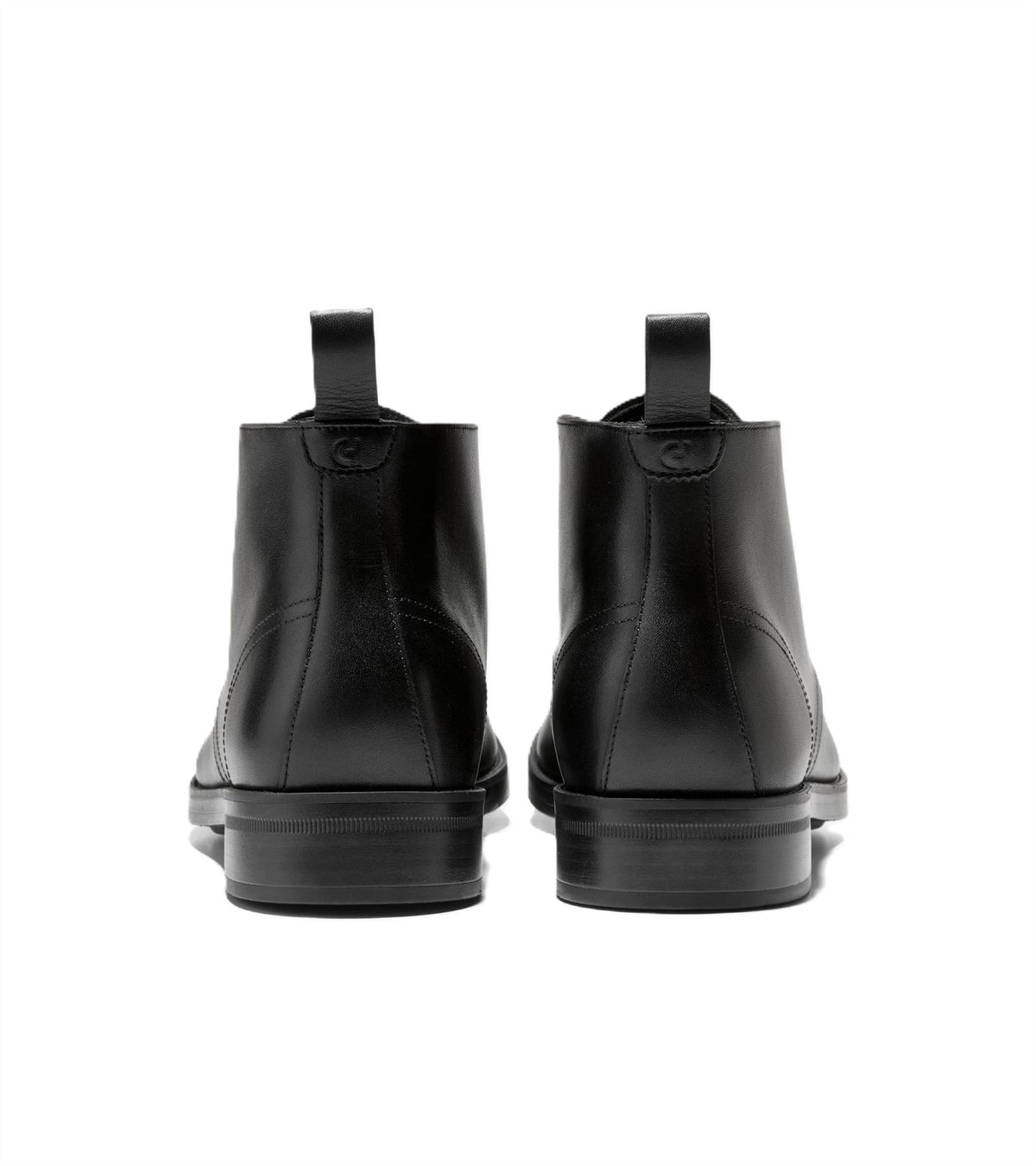 Cole Haan Newmark Grand Flexcraft Leather Men's Black Chukka Boots