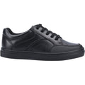 Hush Puppies Shawn Junior Leather Boys's Black Lace-Up Shoes