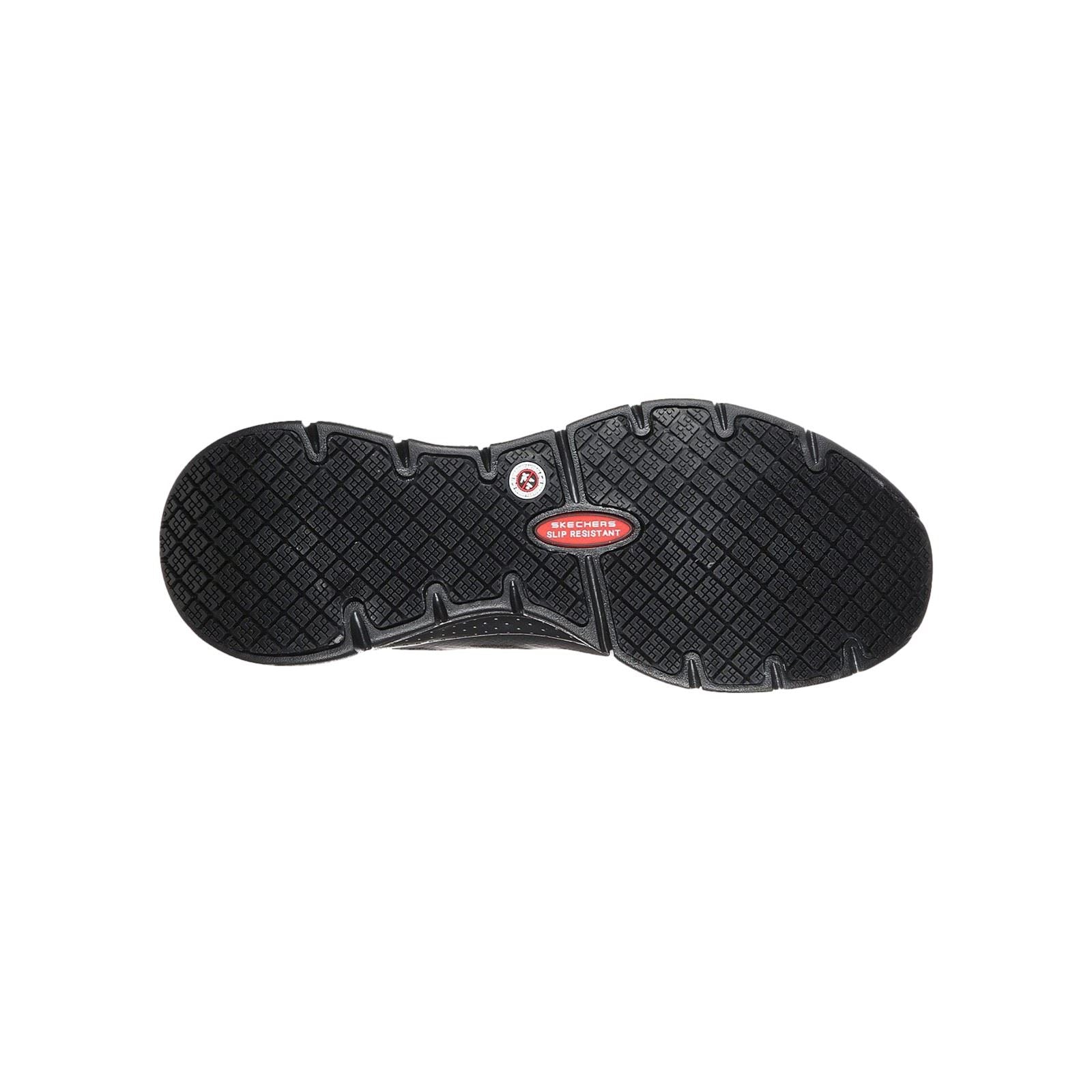 Skechers Workwear Arch Fit SR Axtell Polyester Men's Black Safety Sneakers
