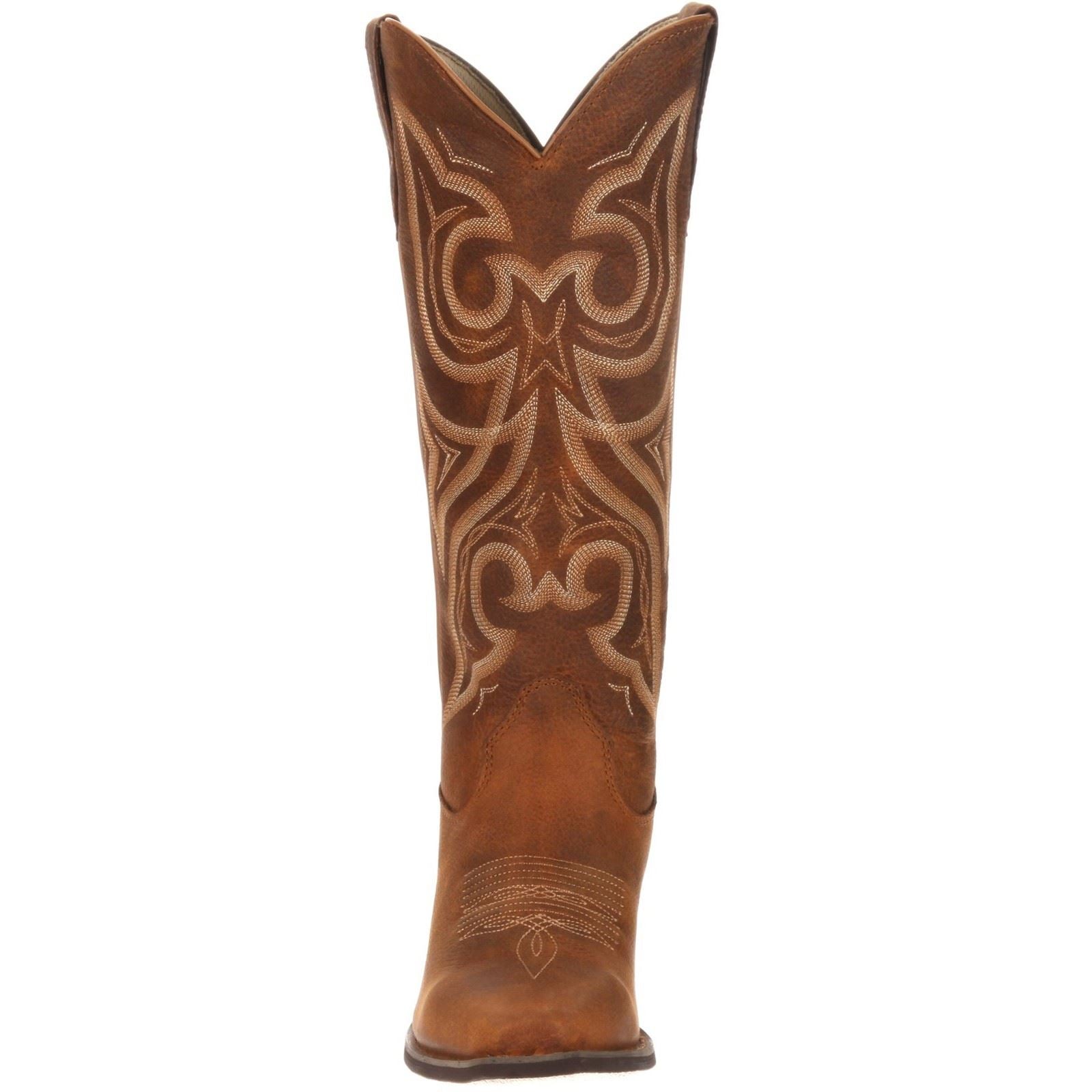 Durango Crush Leather Women's Distressed Cognac Boots