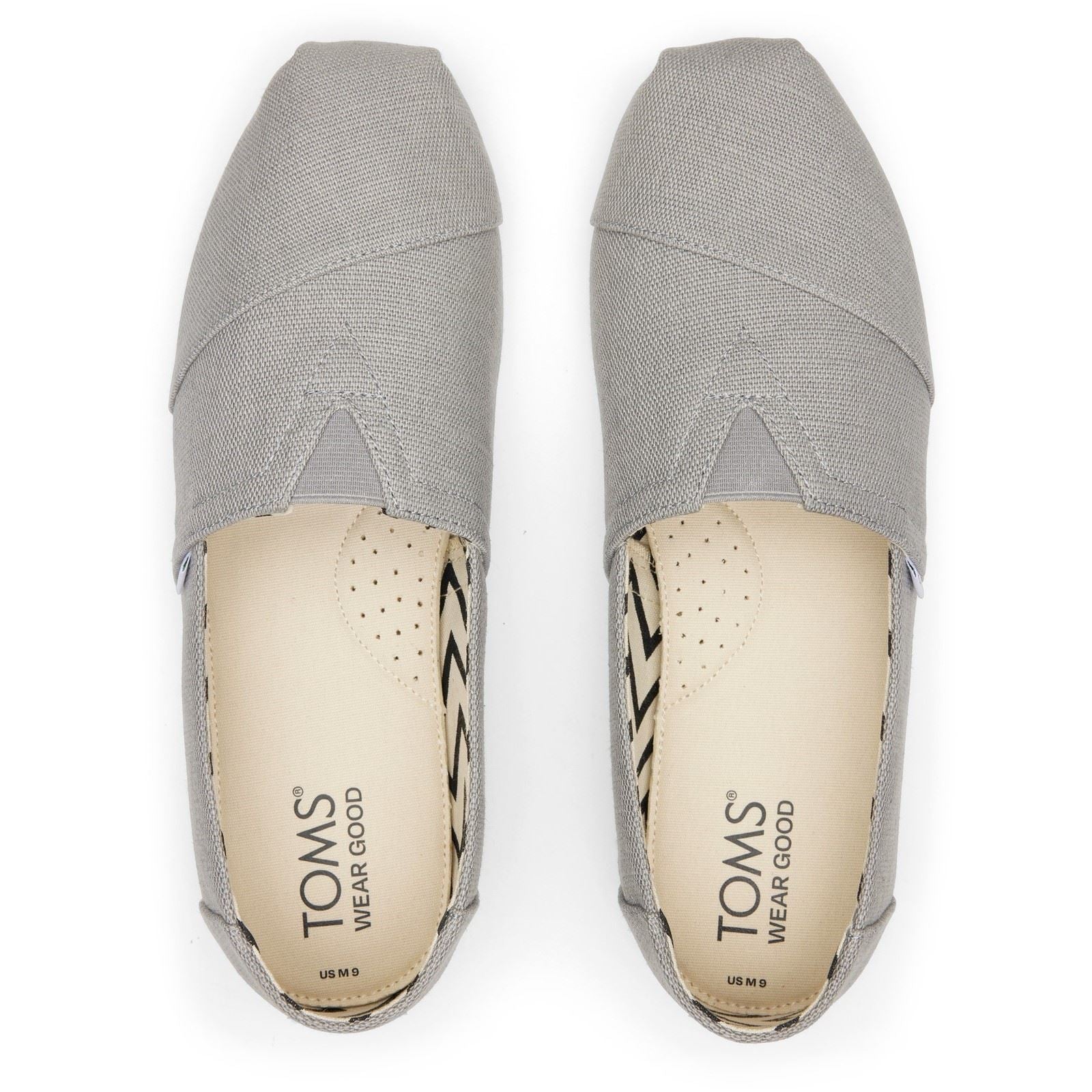 TOMS Alpargata Cotton Women's Drizzle Grey Espadrilles