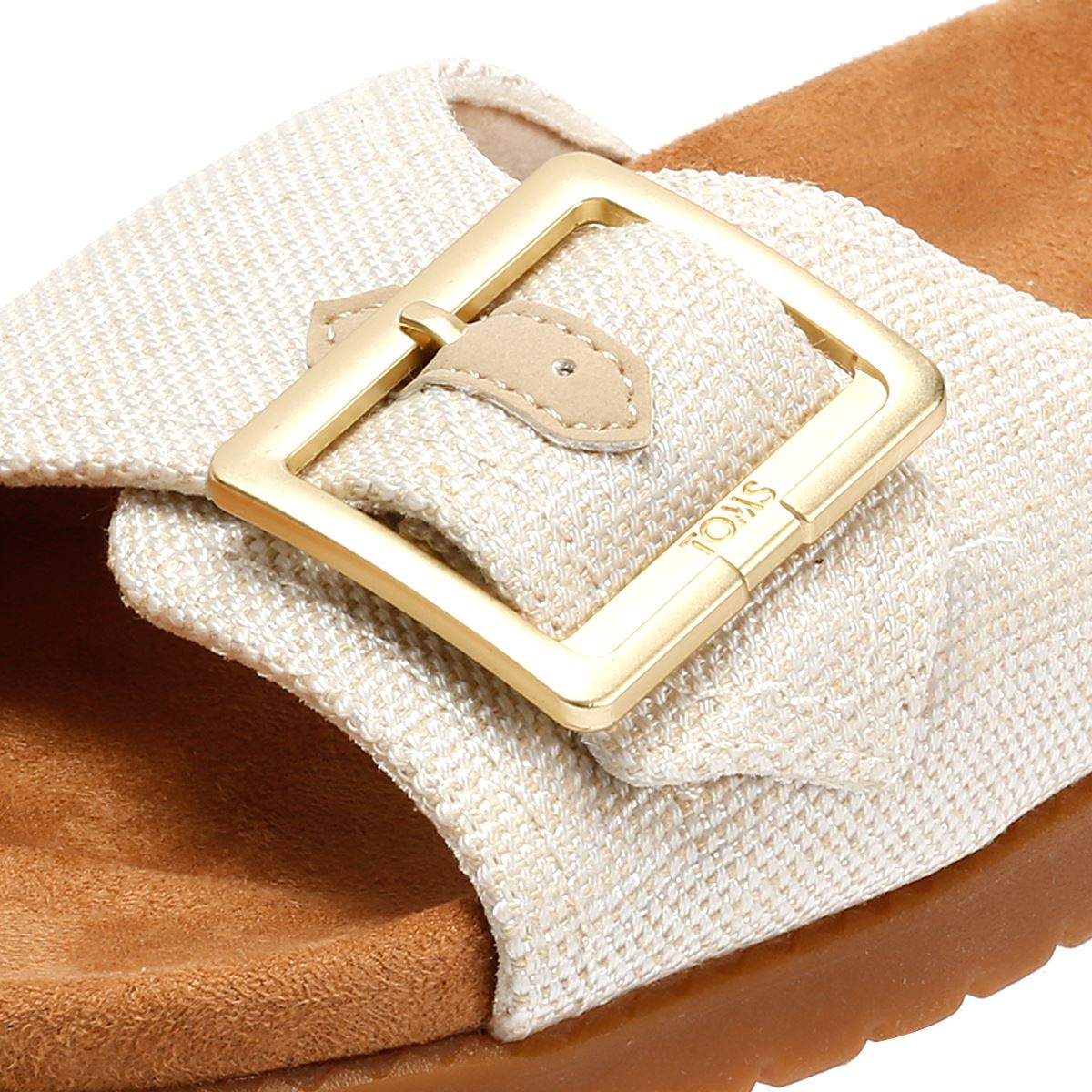 TOMS Marin Slide Textile Women's Natural Sandals