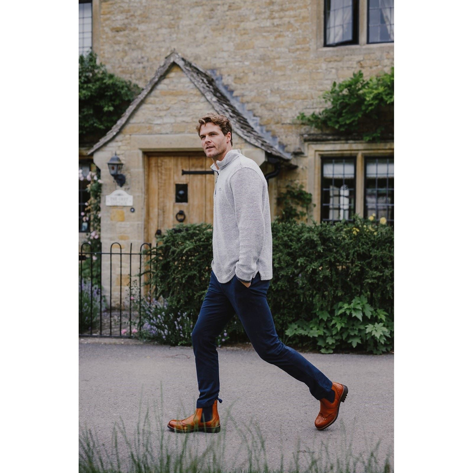 Cotswold Cirencester Leather Men's Tan Boots