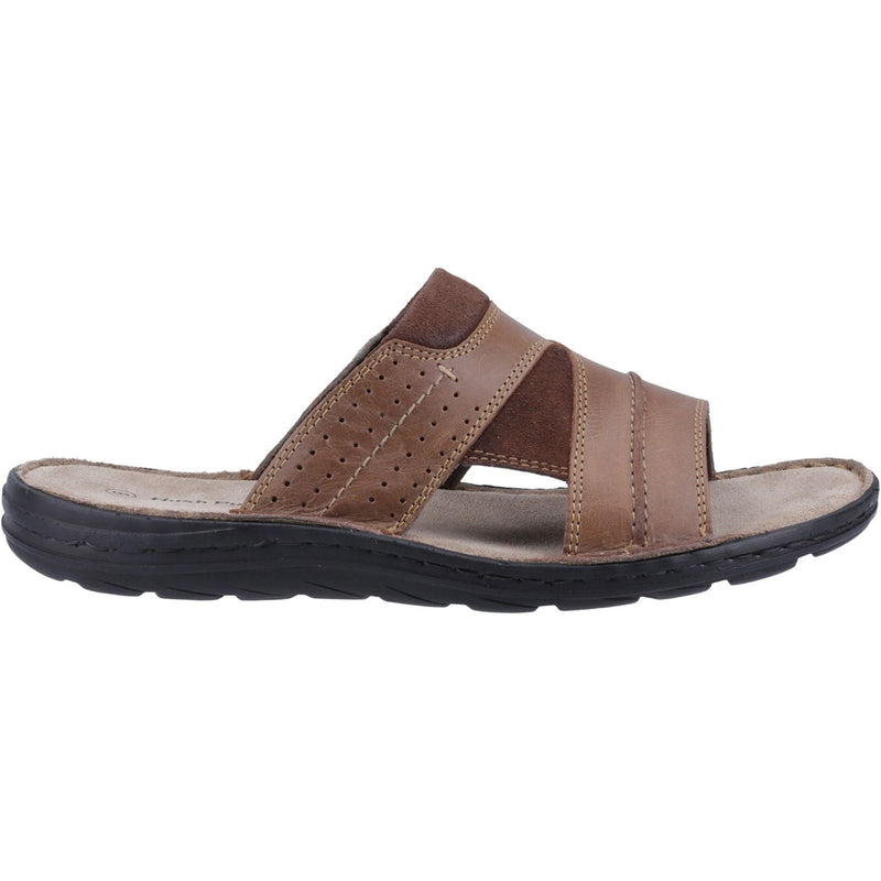 Hush Puppies Archer Leather Men's Tan Sandals
