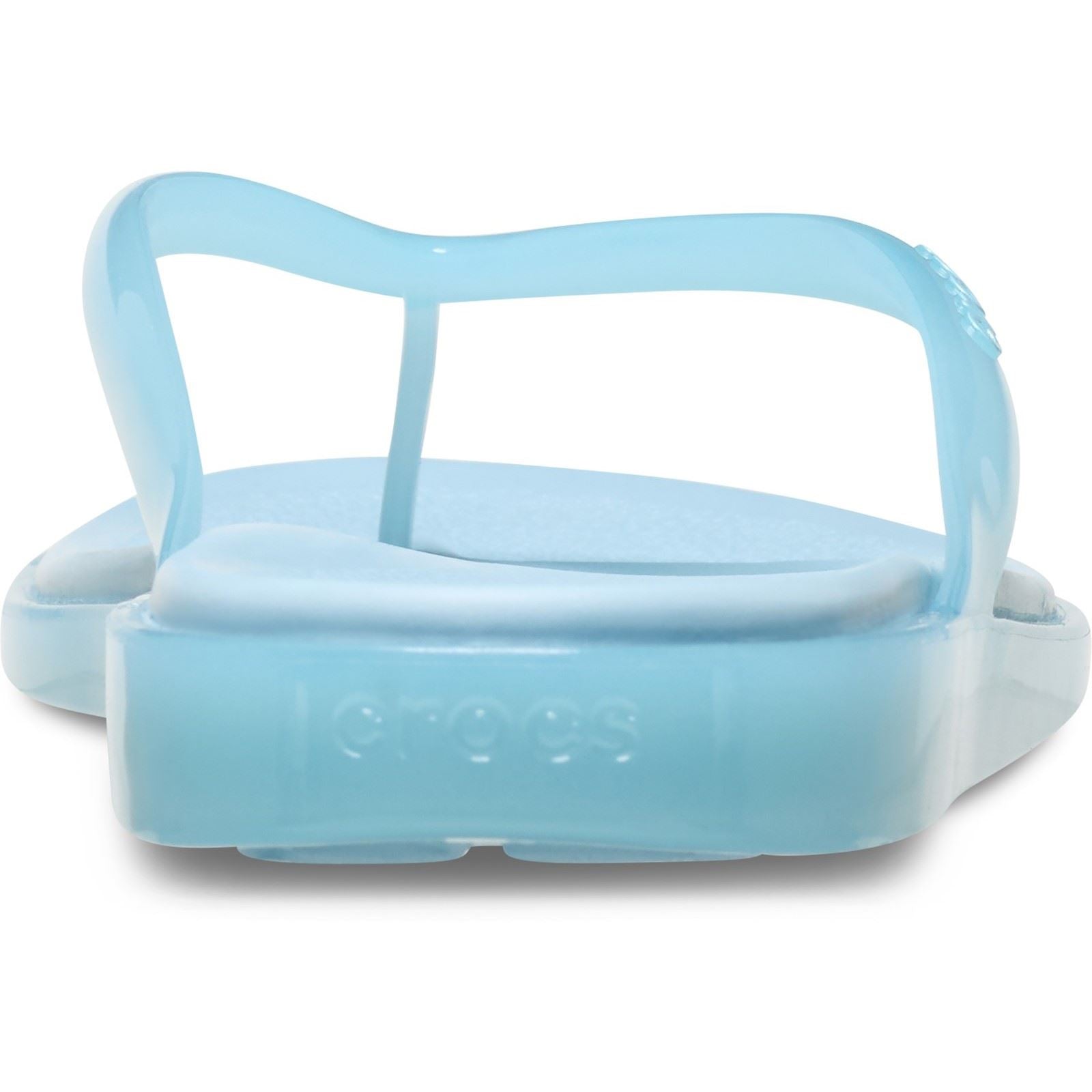Crocs Miami Round Toe EVA Women's Sky Blue Flip Flops