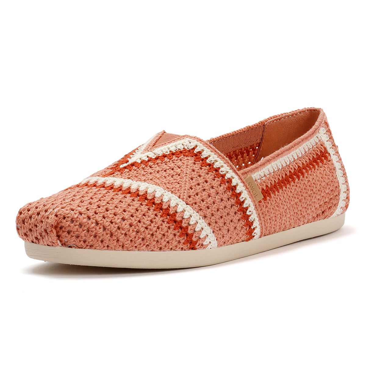 TOMS Alpargata Classic Cotton Women's Medium Pink Espadrilles