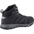 Cotswold Kingham Mid Recycled Plastic+Synthetic Pu Men's Black Hiking Boots