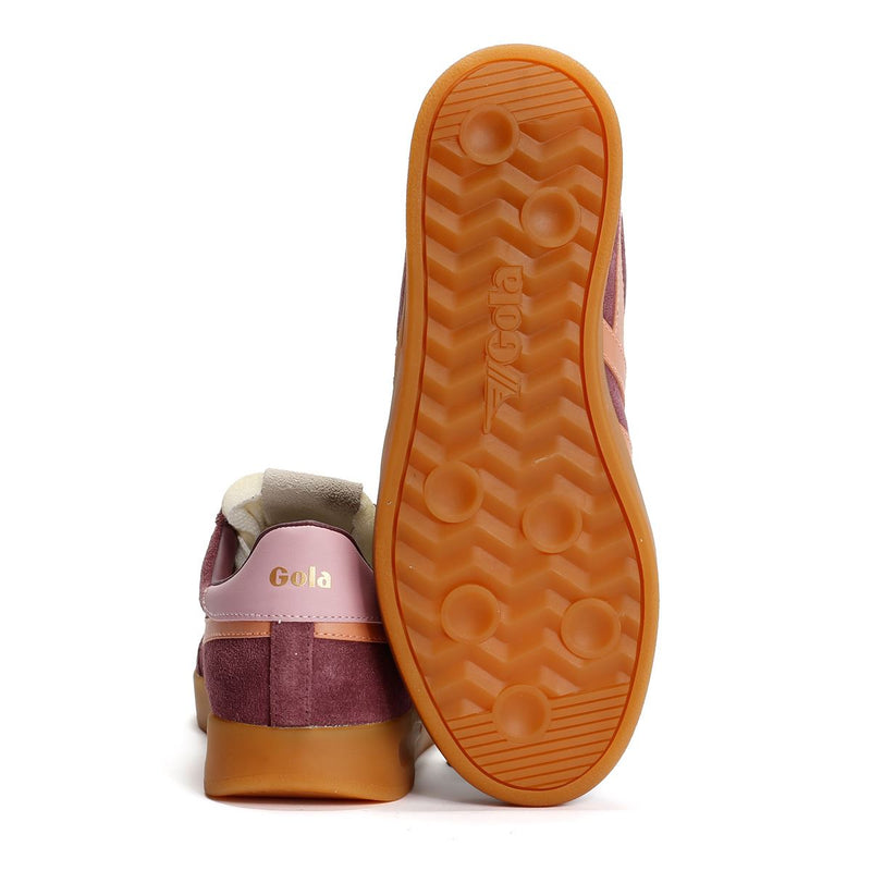 Gola Cyclone Suede Women's Windsor Wine/Terracotta/Candy Sneakers