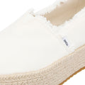 TOMS Valencia Canvas Women's White Espadrilles