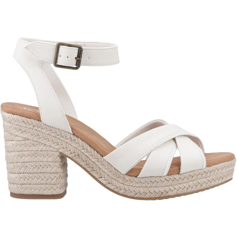 TOMS Majorca Strappy Leather Women's Light Sand Sandals