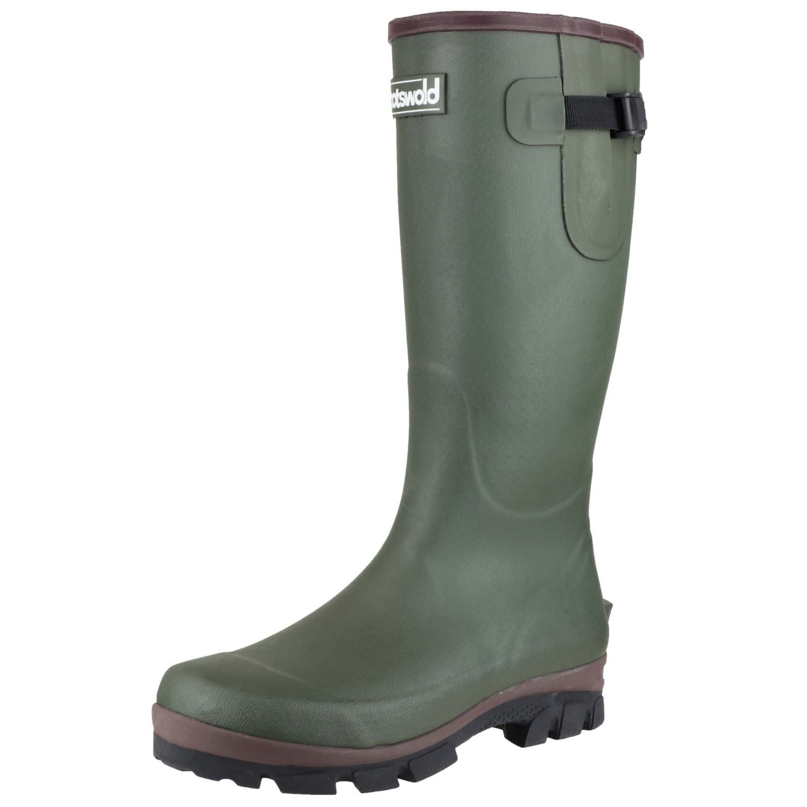 Cotswold Grange Synthetic Green Wellington Boots