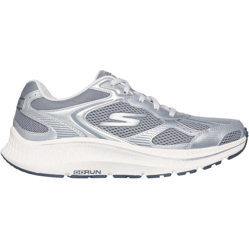 Skechers GO RUN Consistent 2.0 Volt Leather Women's Grey/Silver Sneakers